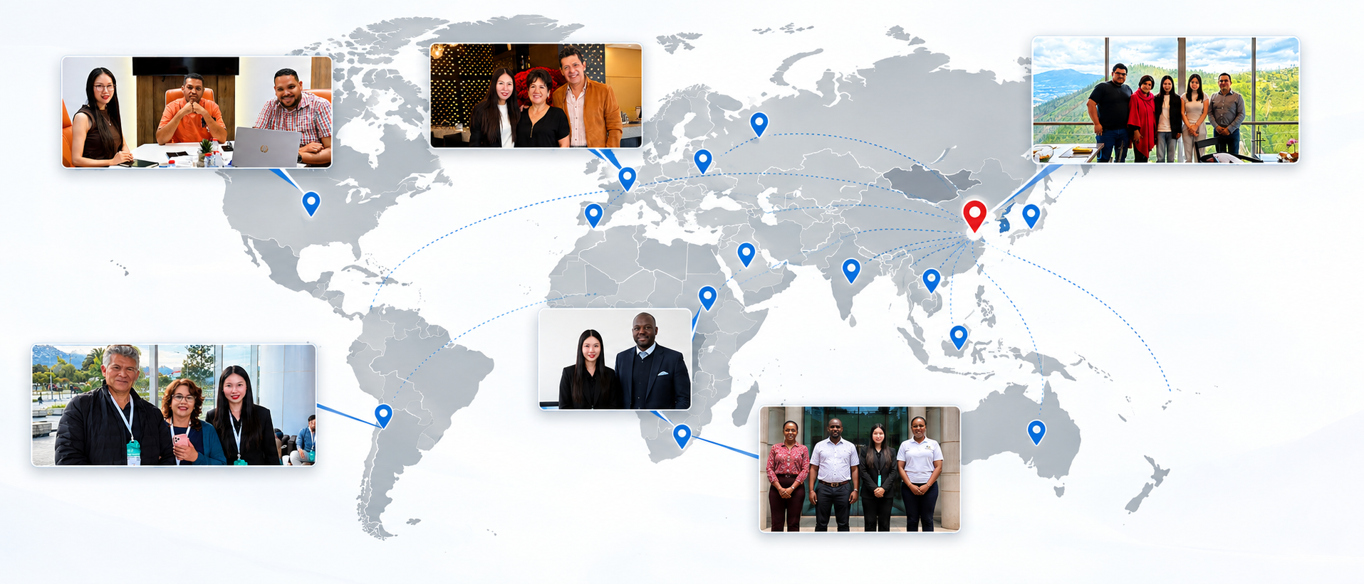 Haoyang Mining — global team and project network